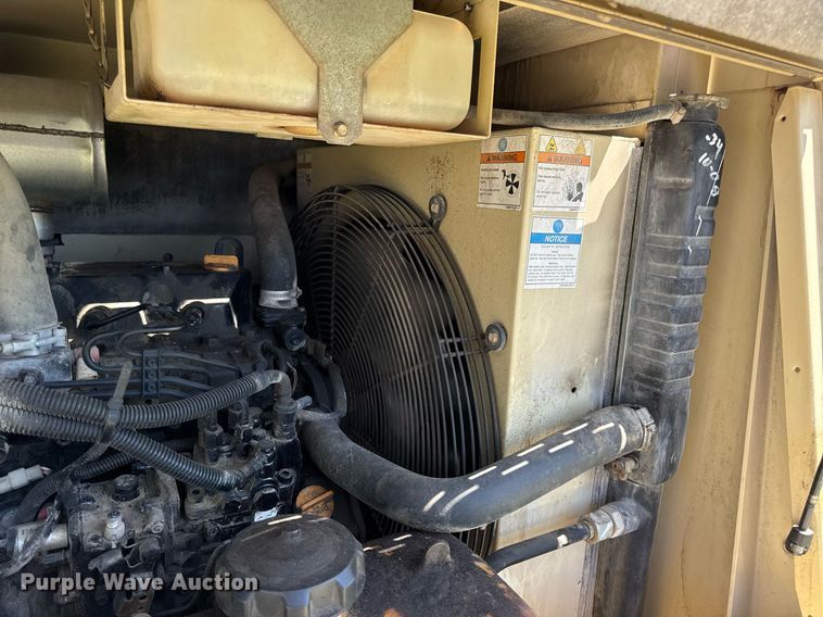 image for item DV4064 2009 Ingersoll Rand P185WIR air compressor