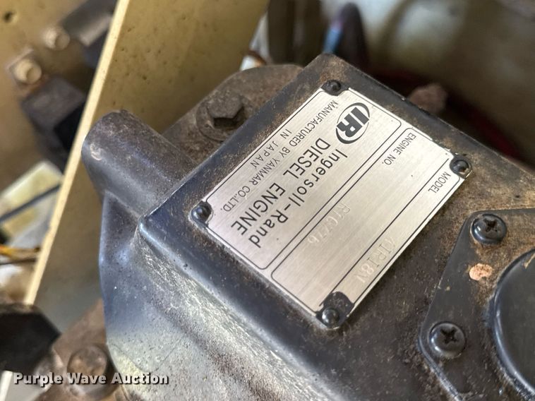 image for item DV4064 2009 Ingersoll Rand P185WIR air compressor