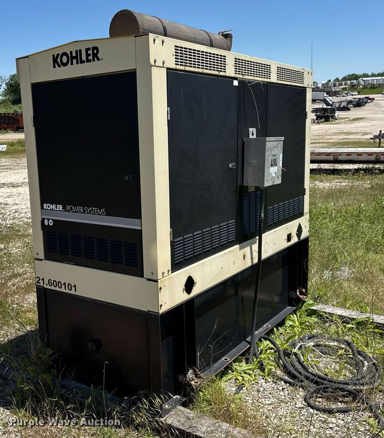 image for item DV4067 2007 Kohler 80RE0ZJD generator
