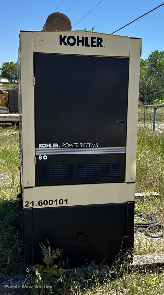 image for item DV4067 2007 Kohler 80RE0ZJD generator