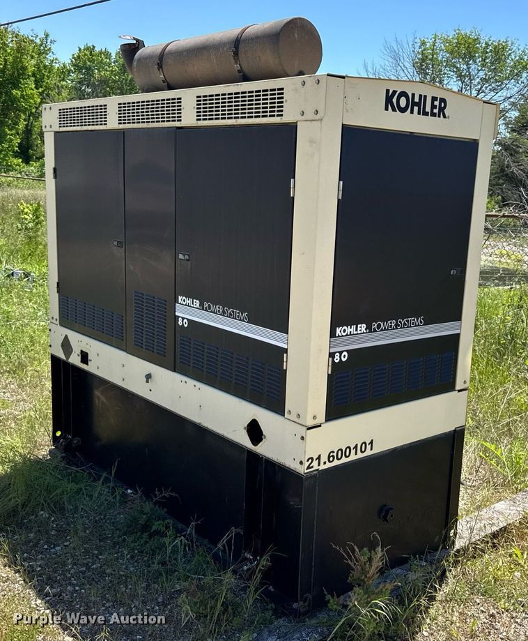 image for item DV4067 2007 Kohler 80RE0ZJD generator