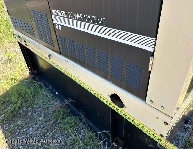image for item DV4067 2007 Kohler 80RE0ZJD generator