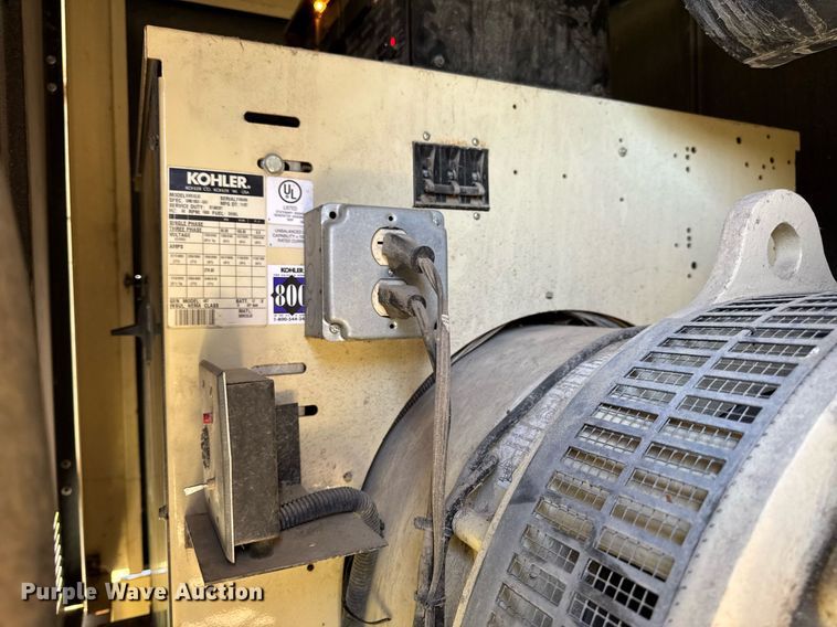 image for item DV4067 2007 Kohler 80RE0ZJD generator