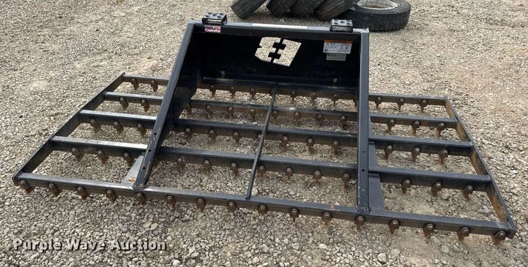 image for item DV4074 2024 BBuilt Rake-N-Ator skid steer landscape rake