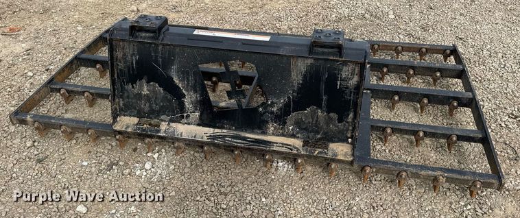 image for item DV4074 2024 BBuilt Rake-N-Ator skid steer landscape rake