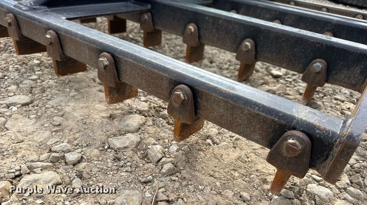 image for item DV4074 2024 BBuilt Rake-N-Ator skid steer landscape rake