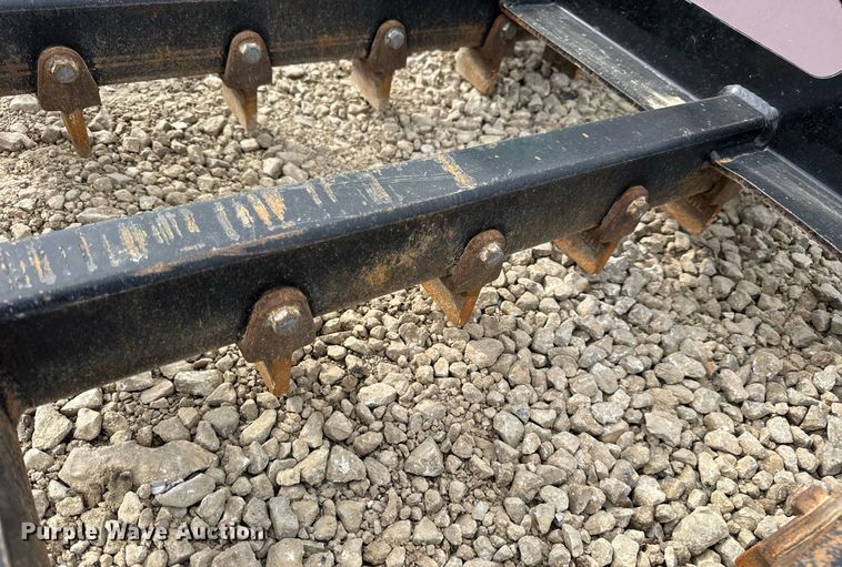 image for item DV4074 2024 BBuilt Rake-N-Ator skid steer landscape rake