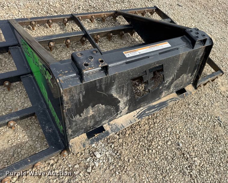 image for item DV4074 2024 BBuilt Rake-N-Ator skid steer landscape rake