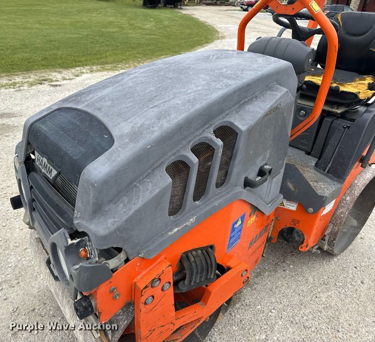 image for item DV4083 2015 Hamm HD8 double drum vibratory roller