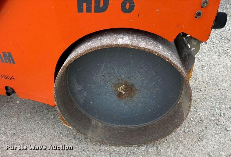 image for item DV4083 2015 Hamm HD8 double drum vibratory roller