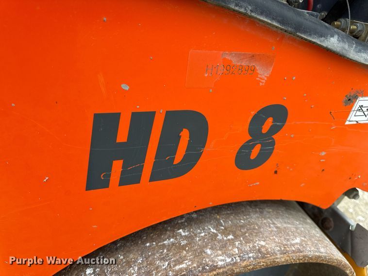 image for item DV4083 2015 Hamm HD8 double drum vibratory roller