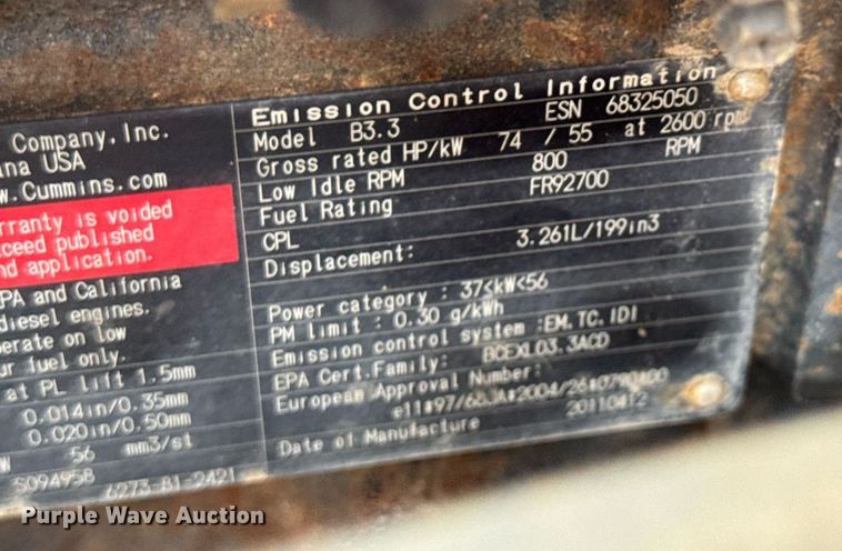 image for item DV4084 2012 Broce Broom RCT350 broom