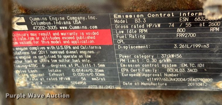 image for item DV4084 2012 Broce Broom RCT350 broom