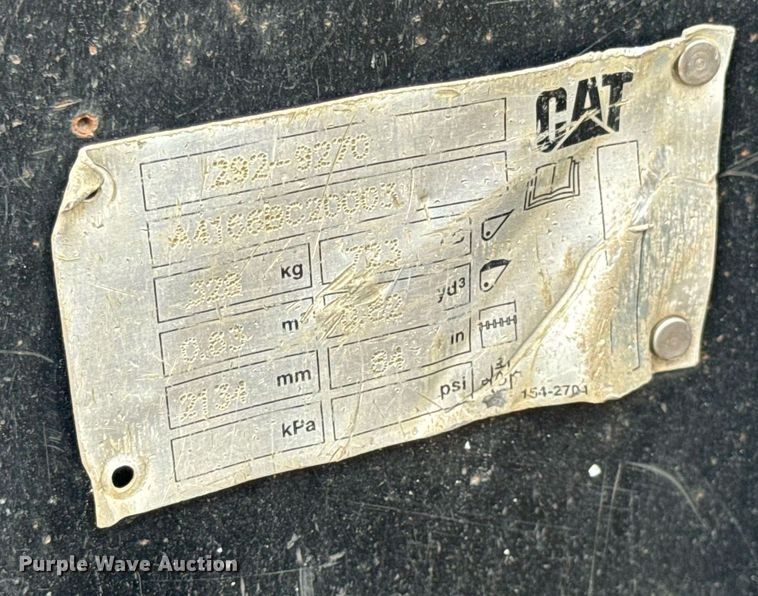 image for item DV4085 2014 Caterpillar 262D skid steer loader