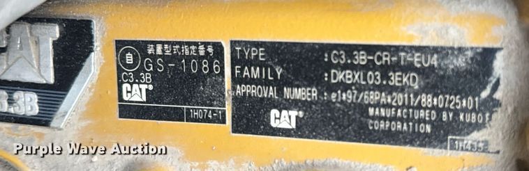 image for item DV4085 2014 Caterpillar 262D skid steer loader
