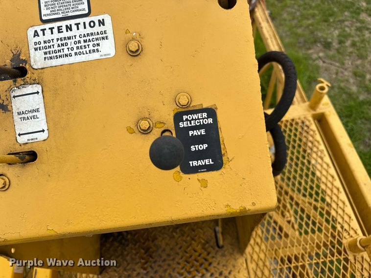 image for item DV4101 2002 Terex Bid-Well 3600 concrete screed