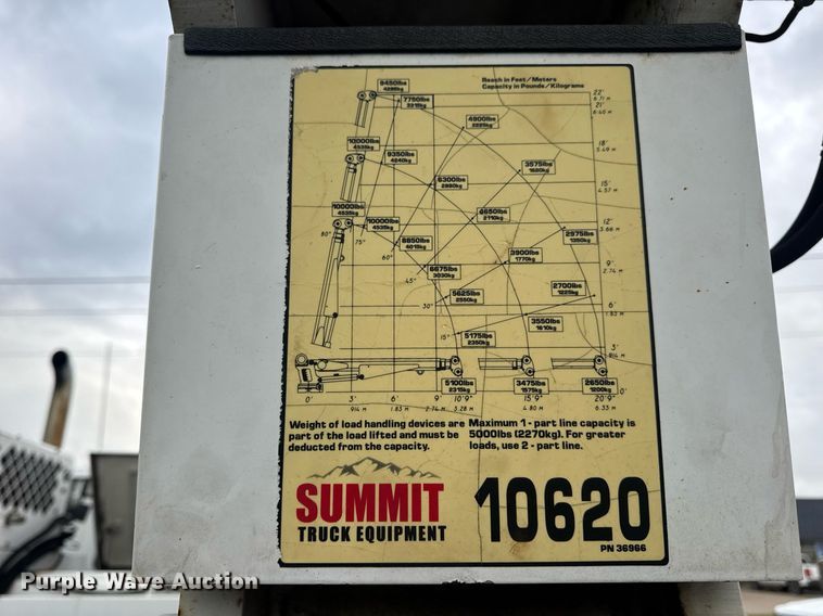 image for item DV4108 2006 Sterling Acterra utility / service truck