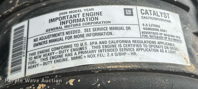 image for item DV4111 2007 Chevrolet C4500 utility / service truck