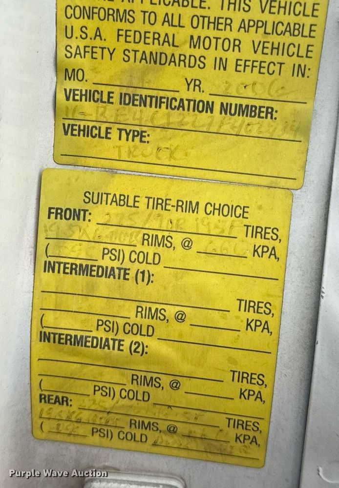 image for item DV4111 2007 Chevrolet C4500 utility / service truck