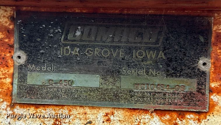 image for item DV4114 Gomaco C-450 bridge deck finisher