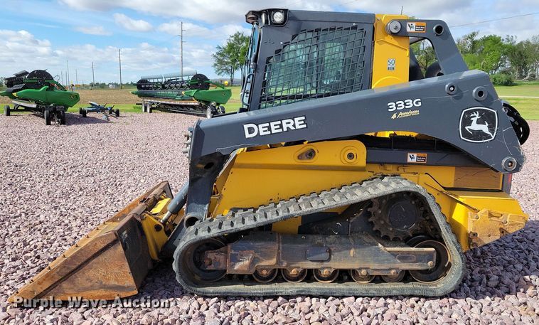 image for item DX6979 2020 John Deere 333G tracked skid steer loader