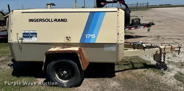 image for item DX8995 1987 Ingersoll Rand P-175A-W-D air compressor