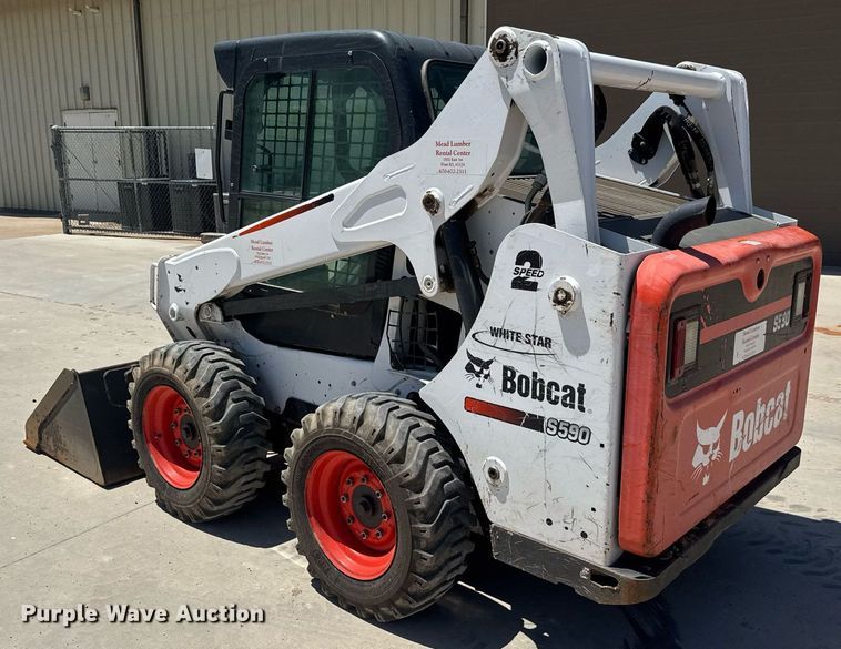 image for item DY0001 2015 Bobcat S590 skid steer loader
