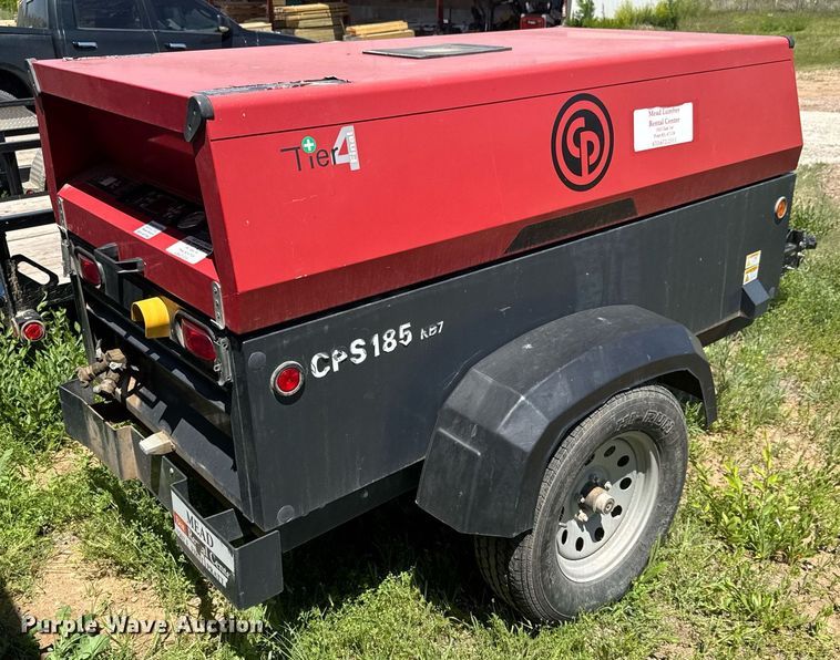 image for item DY0003 2015 Chicago Pneumatic CPS185 KD7T4F air compressor