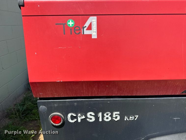 image for item DY0003 2015 Chicago Pneumatic CPS185 KD7T4F air compressor