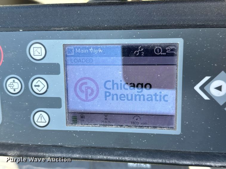 image for item DY0003 2015 Chicago Pneumatic CPS185 KD7T4F air compressor