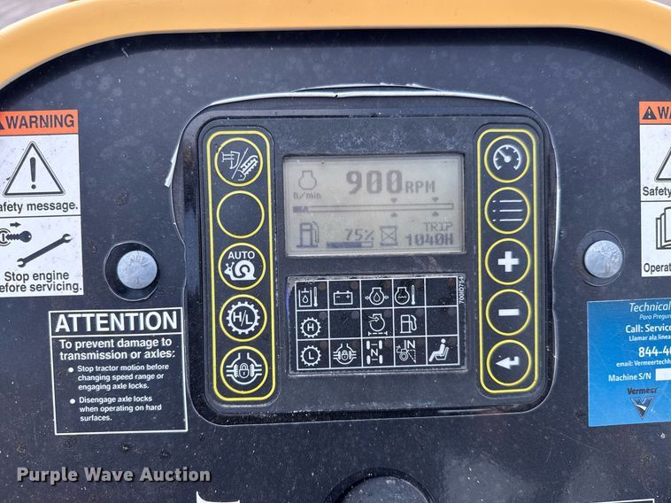 image for item DY0007 2017 Vermeer RTX750 trencher