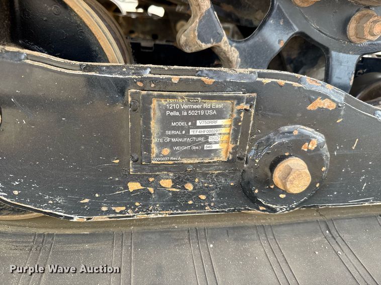 image for item DY0007 2017 Vermeer RTX750 trencher