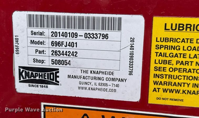 image for item DY0011 2015 GMC Sierra 3500HD Crew Cab utility bed pickup truck