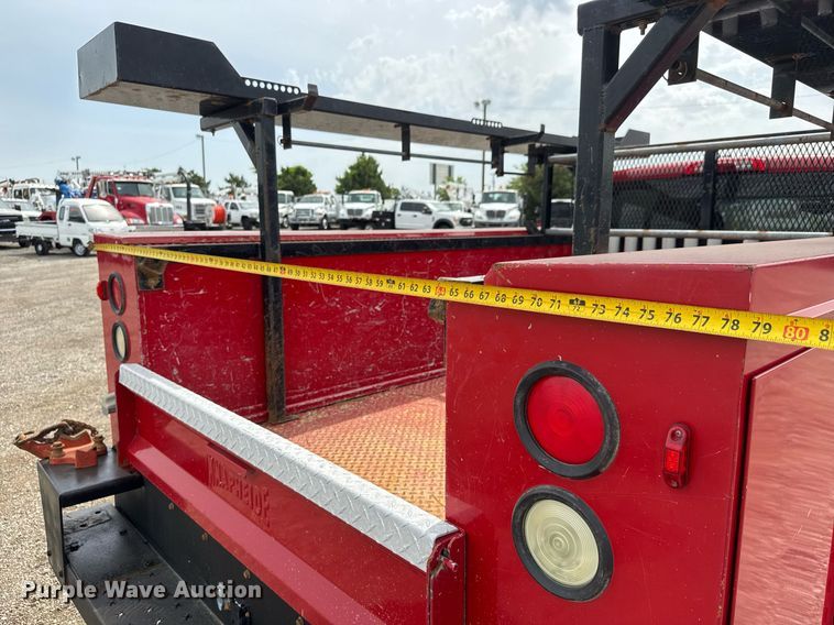 image for item DY0011 2015 GMC Sierra 3500HD Crew Cab utility bed pickup truck