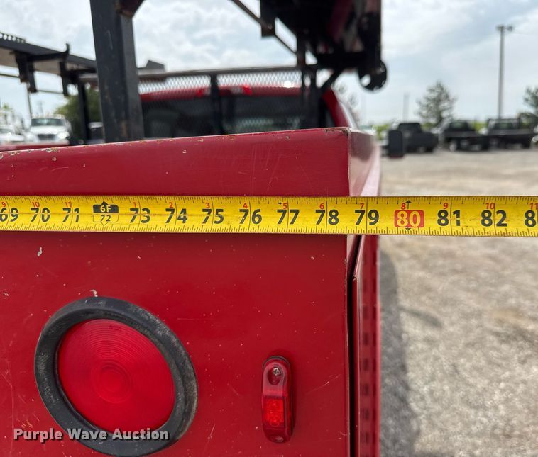 image for item DY0011 2015 GMC Sierra 3500HD Crew Cab utility bed pickup truck