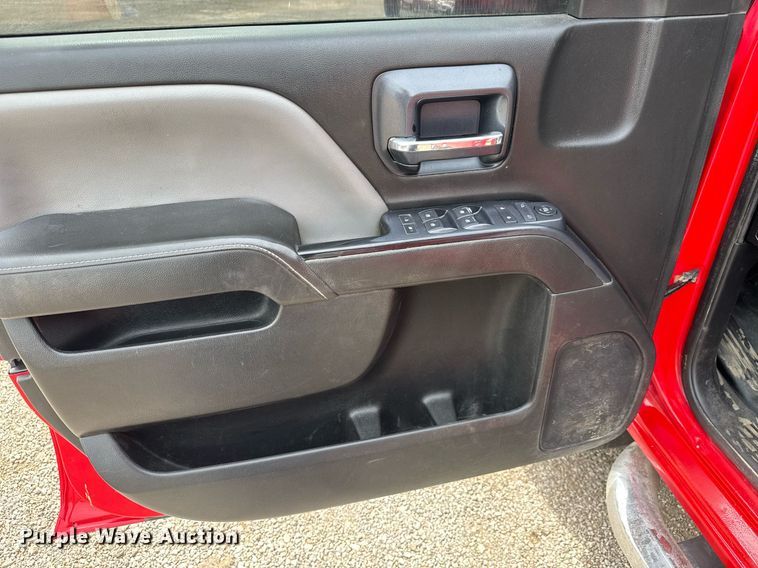 image for item DY0011 2015 GMC Sierra 3500HD Crew Cab utility bed pickup truck