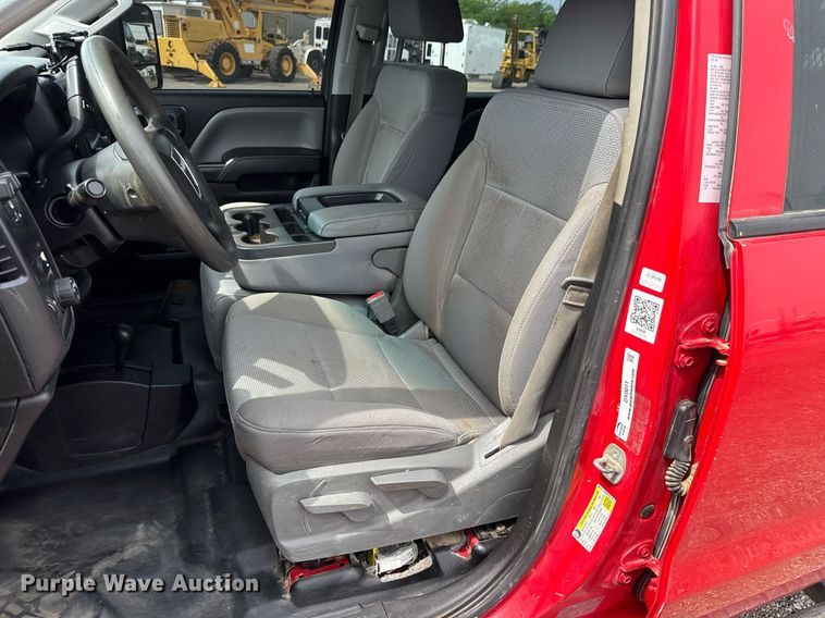 image for item DY0011 2015 GMC Sierra 3500HD Crew Cab utility bed pickup truck