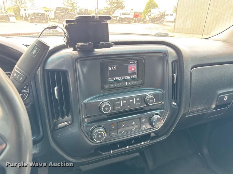 image for item DY0011 2015 GMC Sierra 3500HD Crew Cab utility bed pickup truck