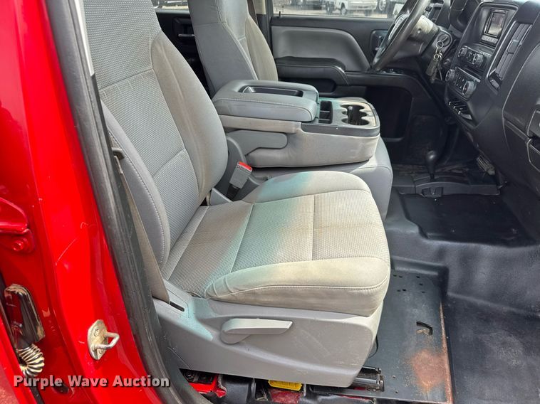 image for item DY0011 2015 GMC Sierra 3500HD Crew Cab utility bed pickup truck