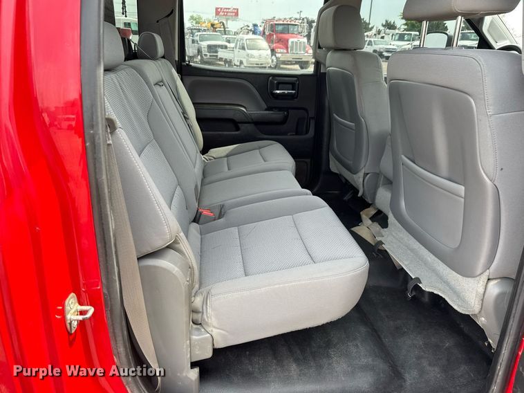 image for item DY0011 2015 GMC Sierra 3500HD Crew Cab utility bed pickup truck