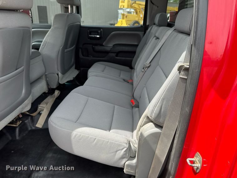 image for item DY0011 2015 GMC Sierra 3500HD Crew Cab utility bed pickup truck