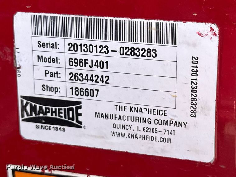 image for item DY0012 2013 GMC Sierra 3500HD Crew Cab utility bed pickup truck