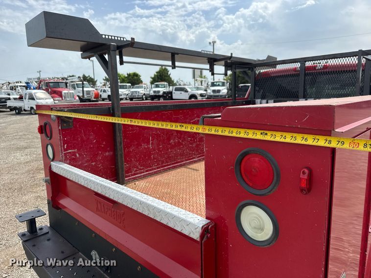 image for item DY0012 2013 GMC Sierra 3500HD Crew Cab utility bed pickup truck