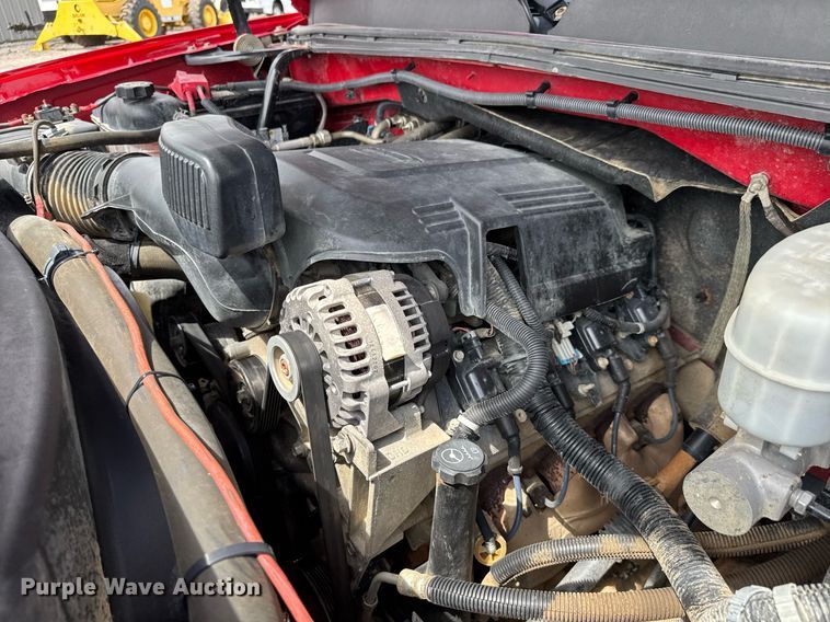 image for item DY0012 2013 GMC Sierra 3500HD Crew Cab utility bed pickup truck