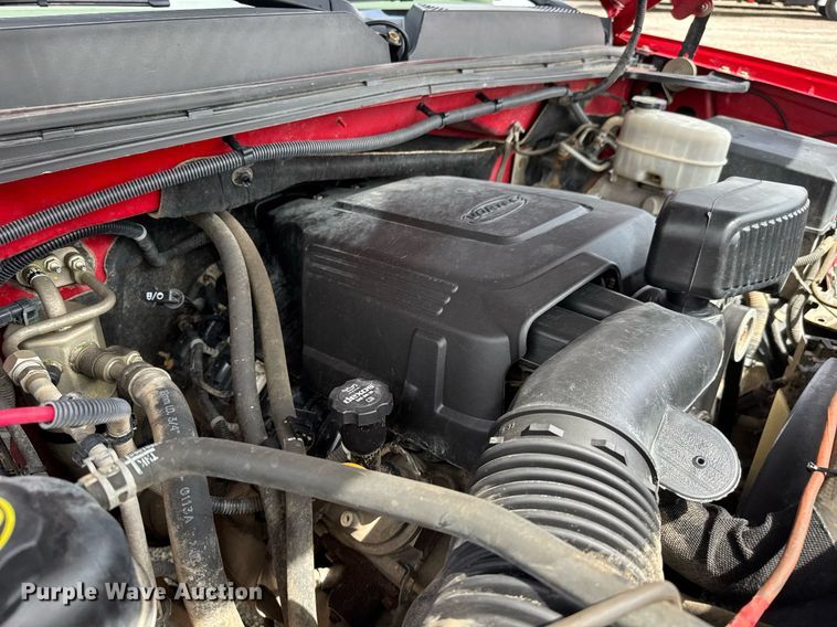 image for item DY0012 2013 GMC Sierra 3500HD Crew Cab utility bed pickup truck