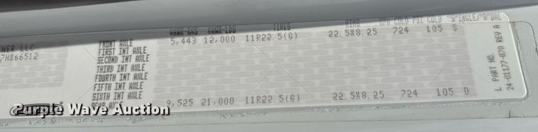 image for item DY0013 2007 Freightliner Business Class M2 Crew Cab flatbed truck