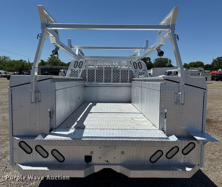 image for item DY0031 2020 Chevrolet Silverado 3500HD Crew Cab utility bed pickup truck