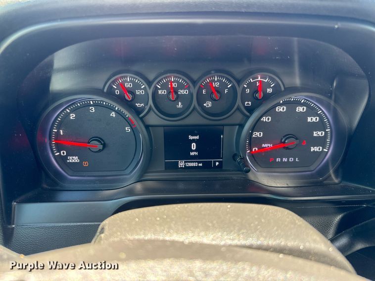 image for item DY0031 2020 Chevrolet Silverado 3500HD Crew Cab utility bed pickup truck