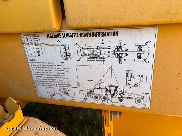 image for item DY0473 2014 Volvo G930B motor grader