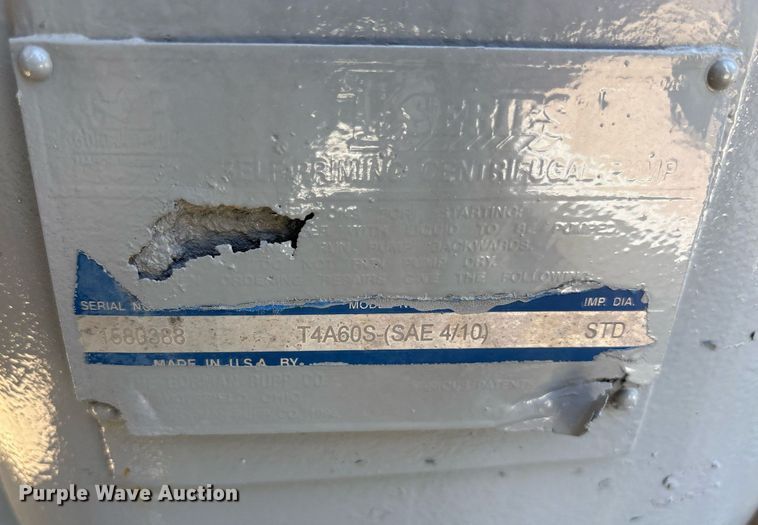 image for item DY0481 Gorman-Rupp T4A60S pump